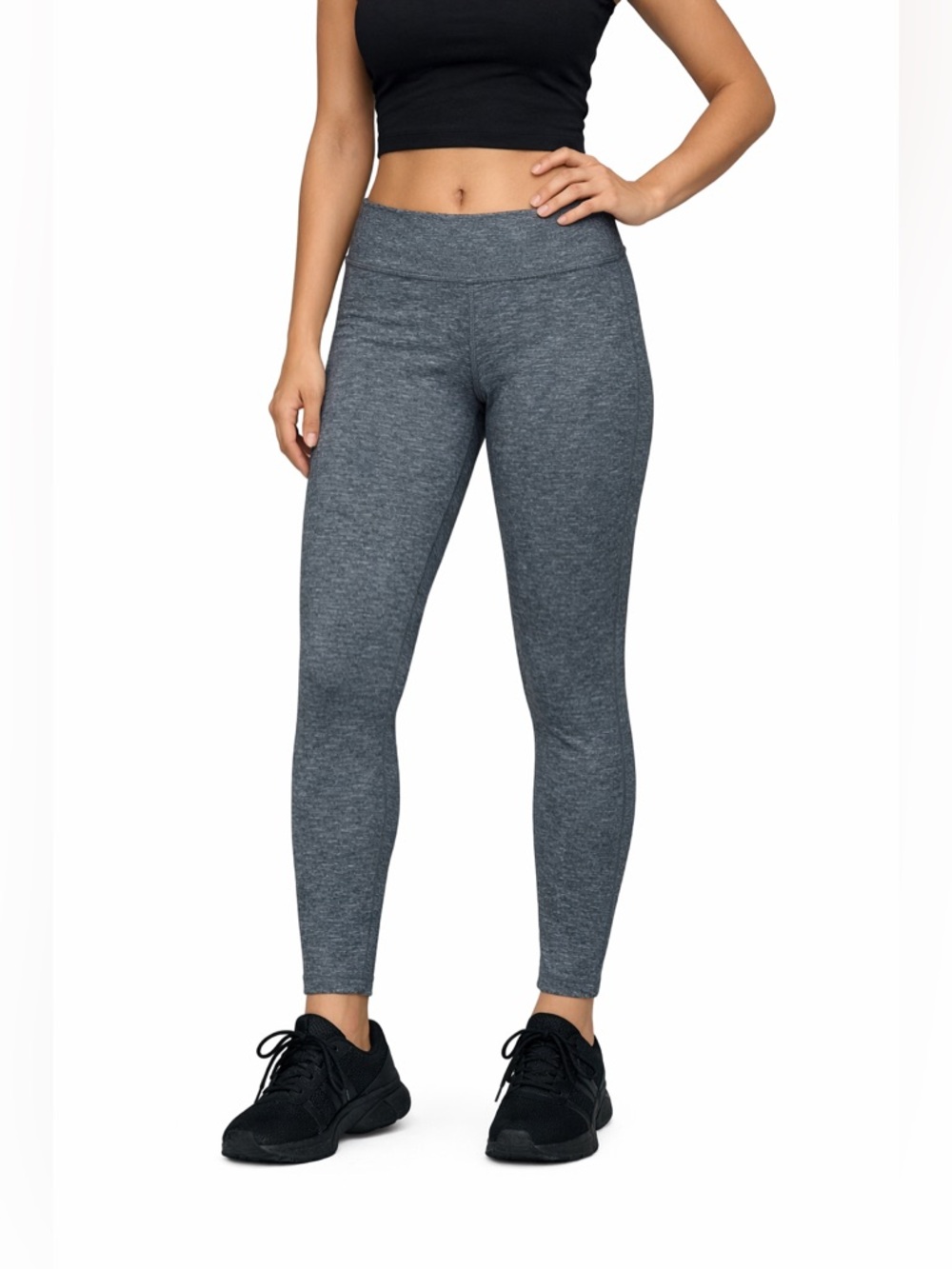 tuff athletics women’s Gray and blue Leggings